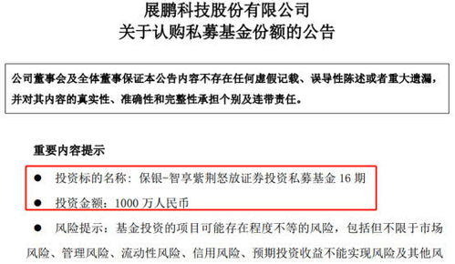 私募投資新動向 展鵬科技等七家公司年內(nèi)豪擲5.53億認(rèn)購，因私出入境中介服務(wù)引關(guān)注